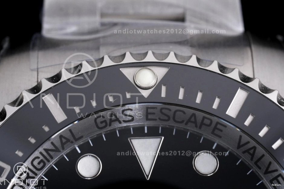 C+F VR3235 Edition Best Sea-Dweller 126660 1:1 904L Black and Ceramic SS Case Bracelet 0319